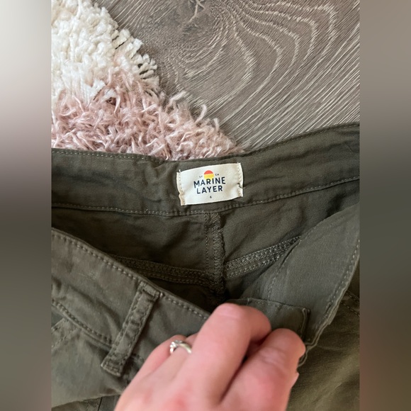 Marine Layer Olive Cargo Pants - Picture 4 of 7